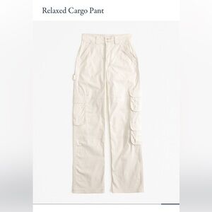 Abercrombie & Fitch Light Tan Cargo Pants